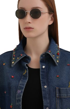 Женские солнцезащитные очки MATSUDA зеленого цвета по цене 63950 руб., арт. M3086S GREEN LENSES BS | Фото 2 Женские солнцезащитные очки MATSUDA зеленого цвета, арт. M3086S GREEN LENSES BS | Фото 2 (Кросс-КТ: С/з-унисекс; Тип очков: С/з; Очки форма: Овальные; Оптика Гендер: оптика-унисекс)