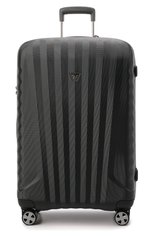 Женский дорожный чемодан e-lite RONCATO черного цвета, арт. 52220101 | Фото 4 (Материал: Пластик; Размер: large; Ограничения доставки: oversized)
