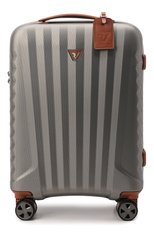 Женский дорожный чемодан e-lite RONCATO серого цвета, арт. 52233445 | Фото 1 (Материал: Пластик; Размер: large; Ограничения доставки: oversized)