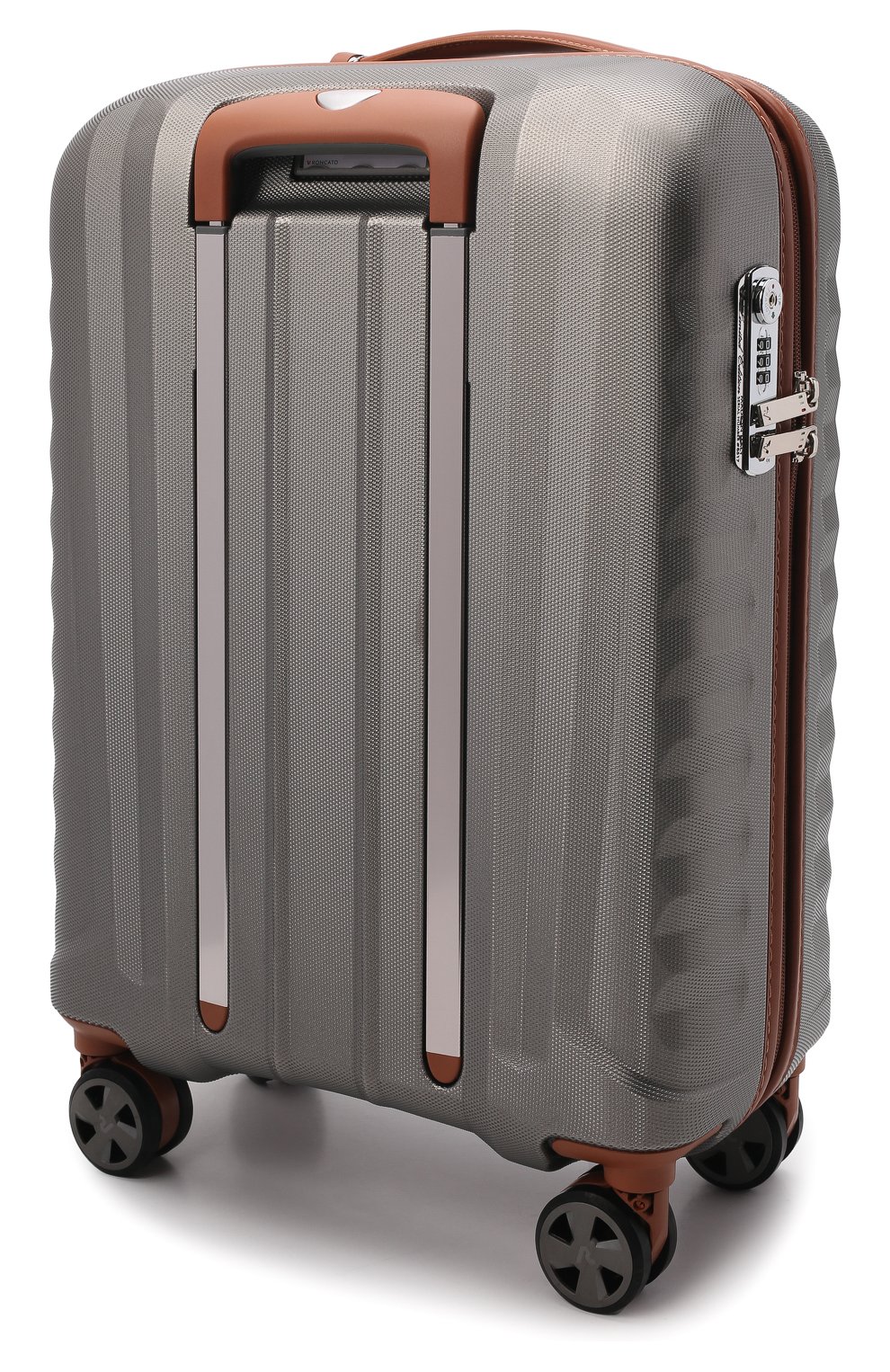 Женский дорожный чемодан e-lite RONCATO серого цвета, арт. 52233445 | Фото 2 (Материал: Пластик; Размер: large; Ограничения доставки: oversized)