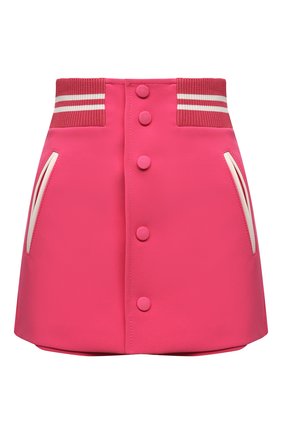 Женская юбка-шорты REDVALENTINO розового цвета по цене 35200 руб., арт. XR3RFH00/6AC | Фото 1 Женская юбка-шорты REDVALENTINO розового цвета, арт. XR3RFH00/6AC | Фото 1 (Длина Ж (юбки, платья, шорты): Мини; Материал внешний: Синтетический материал; Стили: Спорт-шик; Женское Кросс-КТ: юбка-шорты)
