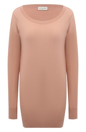 Женский шерстяной пуловер DRIES VAN NOTEN розового цвета по цене 54950 руб., арт. 221-031278-4701 | Фото 1 Женский шерстяной пуловер DRIES VAN NOTEN розового цвета, арт. 221-031278-4701 | Фото 1 (Рукава: Длинные; Длина (для топов): Стандартные; Материал внешний: Шерсть; Стили: Кэжуэл; Женское Кросс-КТ: Пуловер-одежда)