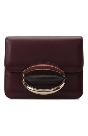 Женская сумка kattie CHLOÉ бордового цвета по цене 181500 руб., арт. CHC22SS500G14 | Фото 1 Женская сумка kattie CHLOÉ бордового цвета, арт. CHC22SS500G14 | Фото 1 (Сумки-технические: Сумки через плечо; Материал: Натуральная кожа; Региональные ограничения белый список (Axapta Mercury): RU; Размер: mini; Ремень/цепочка: На ремешке)