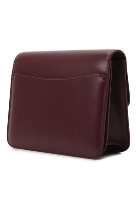 Женская сумка kattie CHLOÉ бордового цвета по цене 181500 руб., арт. CHC22SS500G14 | Фото 4 Женская сумка kattie CHLOÉ бордового цвета, арт. CHC22SS500G14 | Фото 4 (Сумки-технические: Сумки через плечо; Материал: Натуральная кожа; Региональные ограничения белый список (Axapta Mercury): RU; Размер: mini; Ремень/цепочка: На ремешке)