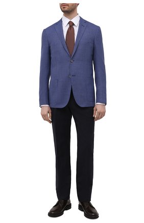 Мужской шерстяной пиджак CORNELIANI синего цвета по цене 120500 руб., арт. 896Y72-2116201/90 | Фото 2 Мужской шерстяной пиджак CORNELIANI синего цвета, арт. 896Y72-2116201/90 | Фото 2 (Длина (для топов): Стандартные; Материал внешний: Шерсть; Материал подклада: Вискоза; Рукава: Длинные; Случай: Коктейльный; 1-2-бортные: Однобортные; Пиджаки М: Прямой; Стили: Классический)