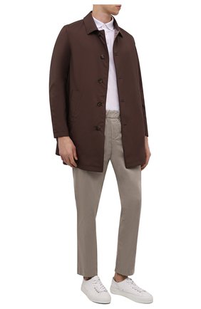 Мужские хлопковые брюки 7 FOR ALL MANKIND бежевого цвета по цене 29950 руб., арт. JSCJC070ST | Фото 2 Мужские хлопковые брюки 7 FOR ALL MANKIND бежевого цвета, арт. JSCJC070ST | Фото 2 (Материал внешний: Хлопок; Длина (брюки, джинсы): Стандартные; Случай: Повседневный; Силуэт М (брюки): Чиносы; Стили: Кэжуэл)
