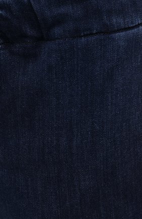 Мужские джинсы 7 FOR ALL MANKIND темно-синего цвета, арт. JSCJB800LB | Фото 5 (Силуэт М (брюки): Прямые; Кросс-КТ: Деним; Длина (брюки, джинсы): Стандартные; Материал внешний: Хлопок, Деним; Стили: Кэжуэл)