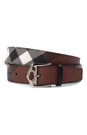 Мужской ремень BURBERRY коричневого цвета по цене 46700 руб., арт. 8049376 | Фото 1 Мужской ремень BURBERRY коричневого цвета, арт. 8049376 | Фото 1 (Материал: Пластик; Случай: Повседневный)