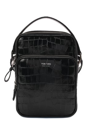 Мужская кожаная сумка TOM FORD черного цвета по цене 212000 руб., арт. H0465P-LCL168 | Фото 1 Мужская кожаная сумка TOM FORD черного цвета, арт. H0465P-LCL168 | Фото 1 (Материал: Натуральная кожа; Ремень/цепочка: На ремешке; Размер: small)