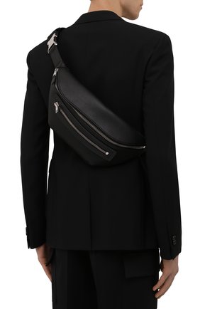 Мужская кожаная поясная сумка TOM FORD черного цвета по цене 169500 руб., арт. H0396P-LCL213 | Фото 2 Мужская кожаная поясная сумка TOM FORD черного цвета, арт. H0396P-LCL213 | Фото 2 (Материал: Натуральная кожа; Размер: large)