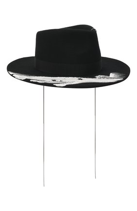 Женская шляпа jack black COCOSHNICK HEADDRESS черного цвета, арт. jackblack | Фото 1 (Материал: Текстиль, Шерсть)