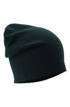 Женская кашемировая шапка TEGIN изумрудного цвета, арт. 3766A | Фото 1 (Материал: Текстиль, Шерсть, Кашемир; Региональные ограничения белый список (Axapta Mercury): RU)