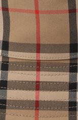 Женская панама BURBERRY бежевого цвета, арт. 8026927 | Фото 4 (Материал: Текстиль, Синтетический материал, Хлопок)