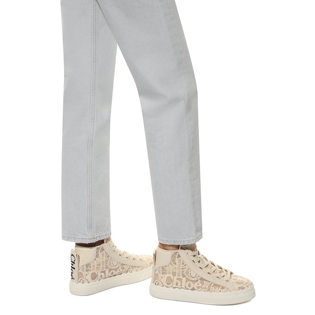 фото Комбинированные кеды lauren chloé