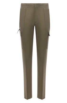Мужские хлопковые брюки-карго ERMENEGILDO ZEGNA хаки цвета по цене 95300 руб., арт. UZI26/TT21 | Фото 1 Мужские хлопковые брюки-карго ERMENEGILDO ZEGNA хаки цвета, арт. UZI26/TT21 | Фото 1 (Материал внешний: Хлопок; Длина (брюки, джинсы): Стандартные; Случай: Повседневный; Силуэт М (брюки): Карго; Стили: Милитари)