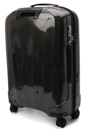 Женский дорожный чемодан we are glam RONCATO черного цвета, арт. 59520122 | Фото 2 (Размер: large; Материал: Пластик; Ограничения доставки: oversized)