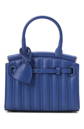 Женская сумка rl 50 mini RALPH LAUREN синего цвета, арт. 435867093 | Фото 1 (Ремень/цепочка: На ремешке; Материал: Натуральная кожа; Размер: mini; Сумки-технические: Сумки top-handle, Сумки через плечо)