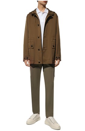 Мужское хлопковое поло zegna x maserati ERMENEGILDO ZEGNA белого цвета по цене 39950 руб., арт. UZ311/746M | Фото 2 Мужское хлопковое поло zegna x maserati ERMENEGILDO ZEGNA белого цвета, арт. UZ311/746M | Фото 2 (Рукава: Короткие; Материал внешний: Хлопок; Длина (для топов): Стандартные; Застежка: Пуговицы; Стили: Кэжуэл)