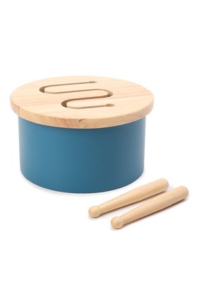 Детского игрушечный барабан KID`S CONCEPT синего цвета, арт. 1000524 | Фото 1