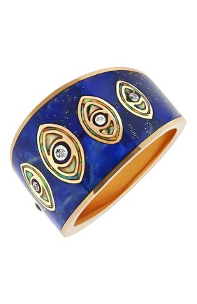 Женские кольцо JACQUIE AICHE бесцветного цвета, арт. 2103093 | Фото 2 (Драгоценные камни: Бриллианты; Материал сплава: Розовое золото)