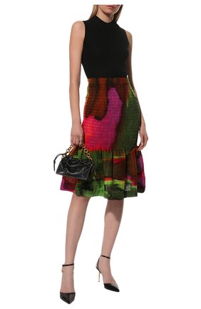 Женская хлопковая юбка DRIES VAN NOTEN разноцветного цвета по цене 108500 руб., арт. 221-030841-4125 | Фото 2 Женская хлопковая юбка DRIES VAN NOTEN разноцветного цвета, арт. 221-030841-4125 | Фото 2 (Длина Ж (юбки, платья, шорты): Миди; Материал внешний: Хлопок; Женское Кросс-КТ: Юбка-одежда; Стили: Романтичный; Региональные ограничения белый список (Axapta Mercury): RU)