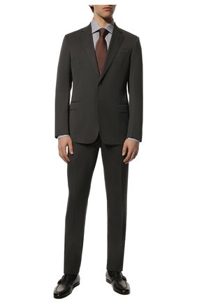Мужская хлопковая сорочка BRIONI серого цвета по цене 54500 руб., арт. RCA20L/P104N | Фото 2 Мужская хлопковая сорочка BRIONI серого цвета, арт. RCA20L/P104N | Фото 2 (Рукава: Длинные; Материал внешний: Хлопок; Длина (для топов): Стандартные; Случай: Формальный; Воротник: Кент; Принт: Клетка; Рубашки М: Regular Fit; Стили: Классический)