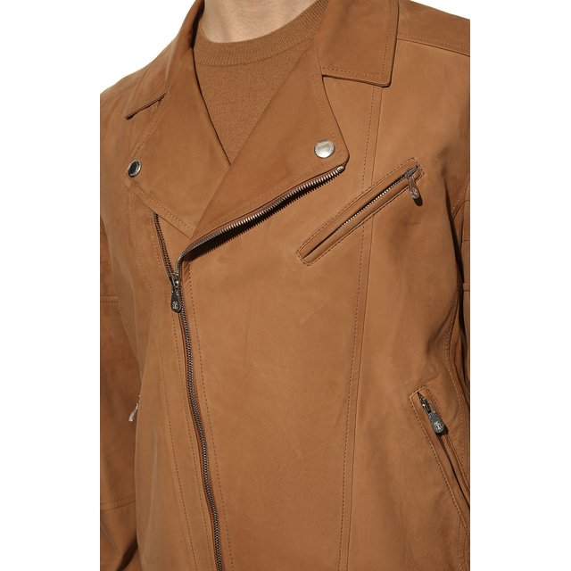 фото Кожаная куртка brunello cucinelli