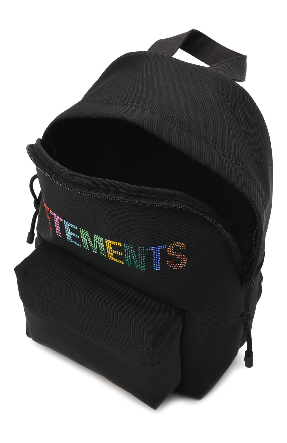 Женский рюкзак VETEMENTS черного цвета по цене 776500 тенге, арт. UE52BA740B 1302/W | Фото 5 Женский рюкзак VETEMENTS черного цвета, арт. UE52BA740B 1302/W | Фото 5 (Размер: medium; Материал: Текстиль)