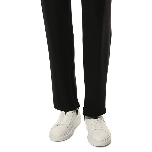 фото Кожаные кеды hogan