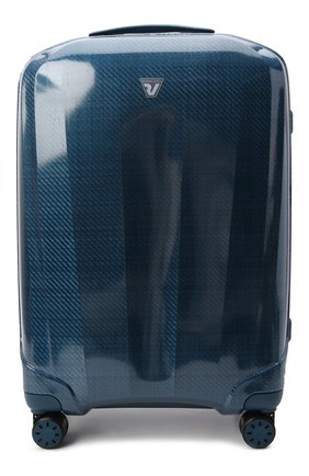 Женский дорожный чемодан we are glam RONCATO синего цвета, арт. 59525303 | Фото 1 (Размер: large; Материал: Пластик)