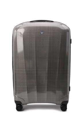 Женский дорожный чемодан we are glam RONCATO серого цвета, арт. 59510162 | Фото 1 (Размер: large; Материал: Пластик)