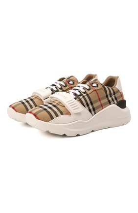 Мужские текстильные кроссовки ramsey BURBERRY бежевого цвета по цене 62750 руб., арт. 8048577 | Фото 1 Мужские текстильные кроссовки ramsey BURBERRY бежевого цвета, арт. 8048577 | Фото 1 (Материал внутренний: Текстиль, Натуральная кожа; Подошва: Массивная; Материал внешний: Текстиль; Стили: Гранж)