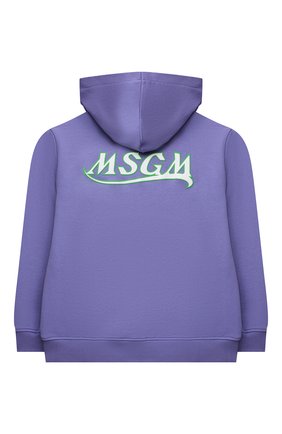 Детский хлопковая толстовка MSGM KIDS сиреневого цвета по цене 15900 руб., арт. MS028741 | Фото 2 Детский хлопковая толстовка MSGM KIDS сиреневого цвета, арт. MS028741 | Фото 2 (Материал внешний: Хлопок; Рукава: Длинные; Девочки Кросс-КТ: Толстовка-одежда; Ростовка одежда: 10 - 11 лет | 140 - 146см, 12 лет | 152 см, 13 - 15 лет | 158 см, 6 лет | 116 см, 8 лет | 128 см)