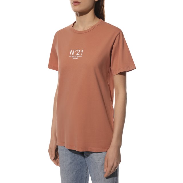 фото Хлопковая футболка n21