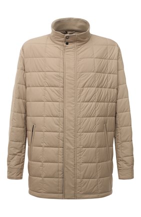 Мужская утепленная куртка PAUL&SHARK светло-бежевого цвета, арт. 22412182/GHH/3XL-6XL | Фото 1 (Материал подклада: Синтетический материал; Длина (верхняя одежда): До середины бедра; Рукава: Длинные; Материал внешний: Синтетический материал; Мужское Кросс-КТ: утепленные куртки; Кросс-КТ: Куртка; Стили: Кэжуэл)