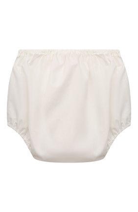 Детские хлопковые шорты BONPOINT белого цвета, арт. E19AKI4(002)_492306 | Фото 2 (Региональные ограничения белый список (Axapta Mercury): RU; Случай: Повседневный)