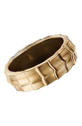 Мужское кольцо DAVID YURMAN бесцветного цвета, арт. R25662M88 | Фото 1 (Драгоценные камни: Без драгоценных камней; Материал сплава: Желтое золото)