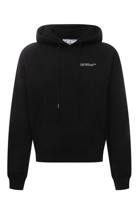Мужской хлопковое худи OFF-WHITE черного цвета по цене 47750 руб., арт. 0MBB037S22FLE007 | Фото 1 Мужской хлопковое худи OFF-WHITE черного цвета, арт. 0MBB037S22FLE007 | Фото 1 (Длина (для топов): Стандартные; Материал внешний: Хлопок; Рукава: Длинные; Мужское Кросс-КТ: Худи-одежда; Принт: С принтом; Стили: Гранж)