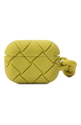Чехол для airpods pro BOTTEGA VENETA салатового цвета по цене 15400 руб., арт. 691715/V0EY0 | Фото 1 Чехол для airpods pro BOTTEGA VENETA салатового цвета, арт. 691715/V0EY0 | Фото 1 (Материал: Пластик)