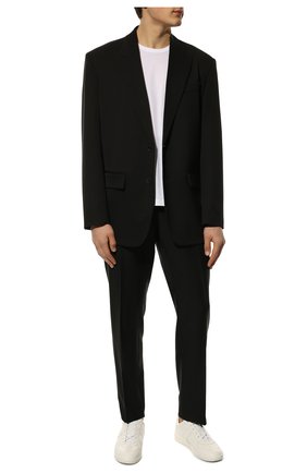 Мужские кожаные кеды replica MAISON MARGIELA белого цвета по цене 51200 руб., арт. S37WS0582/P4487 | Фото 2 Мужские кожаные кеды replica MAISON MARGIELA белого цвета, арт. S37WS0582/P4487 | Фото 2 (Подошва: Плоская; Материал внутренний: Текстиль, Натуральная кожа; Материал внешний: Кожа; Материал утеплителя: Без утеплителя)