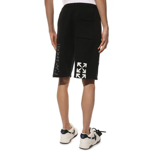 фото Хлопковые шорты off-white