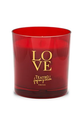 Ароматическая свеча love luxury collection (1500g) TEATRO бесцветного цвета, арт. CAND-LOVE1500 | Фото 1