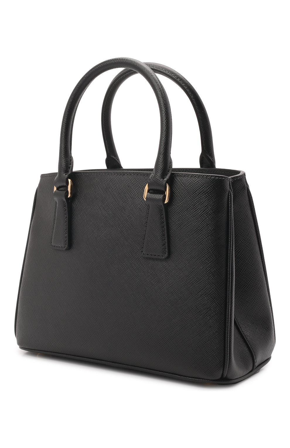 Женская сумка galleria PRADA черного цвета по цене 0 тенге, арт. 1BA296-NZV-F0632-V21 | Фото 2 Женская сумка galleria PRADA черного цвета, арт. 1BA296-NZV-F0632-V21 | Фото 2 (Сумки-технические: Сумки top-handle; Материал: Натуральная кожа; Ремень/цепочка: На ремешке; Размер: small)