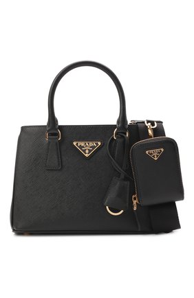 Женская сумка galleria PRADA черного цвета по цене 0 тенге, арт. 1BA296-NZV-F0632-V21 | Фото 4 Женская сумка galleria PRADA черного цвета, арт. 1BA296-NZV-F0632-V21 | Фото 4 (Сумки-технические: Сумки top-handle; Материал: Натуральная кожа; Ремень/цепочка: На ремешке; Размер: small)