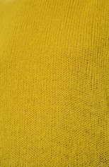 Женский свитер из шерсти и кашемира VALENTINO желтого цвета, арт. XB3KC32N72H | Фото 5 (Женское Кросс-КТ: Свитер-одежда; Материал внешний: Шерсть, Кашемир; Рукава: Длинные; Длина (для топов): Стандартные; Стили: Кэжуэл)