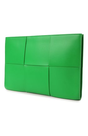 Мужская кожаная папка для документов arco BOTTEGA VENETA зеленого цвета, арт. 680169/VB1K0 | Фото 4 (Материал: Натуральная кожа; Размер: large)