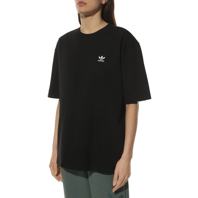 фото Хлопковая футболка adidas originals