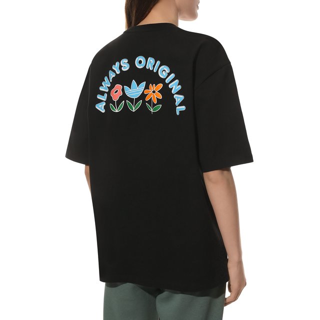 фото Хлопковая футболка adidas originals