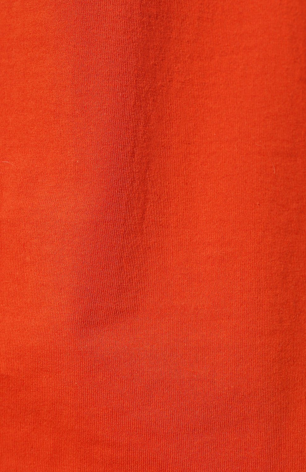Мужская хлопковая футболка BOTTEGA VENETA оранжевого цвета, арт. 649055/VF1U0 | Фото 5 (Принт: Без принта; Рукава: Короткие; Длина (для топов): Стандартные; Материал внешний: Хлопок; Стили: Минимализм)