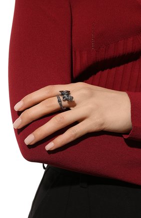 Женское кольцо MIDGARD PARIS серебряного цвета, арт. 5609 | Фото 2 (Материал: Металл)